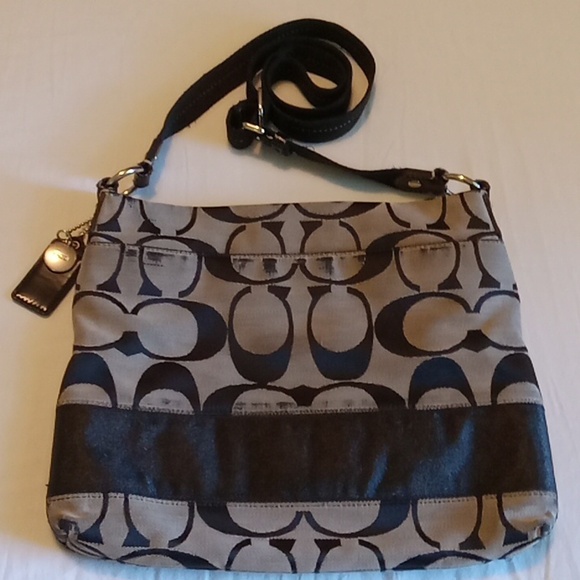 Coach monogram crossbody tote bag - Picture 5 of 13